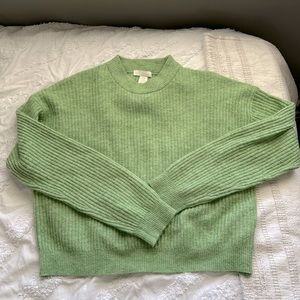 H&M Light Green Sweater